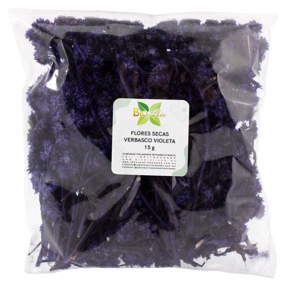 FLORES SECAS VERBASCO VIOLETA 15GR