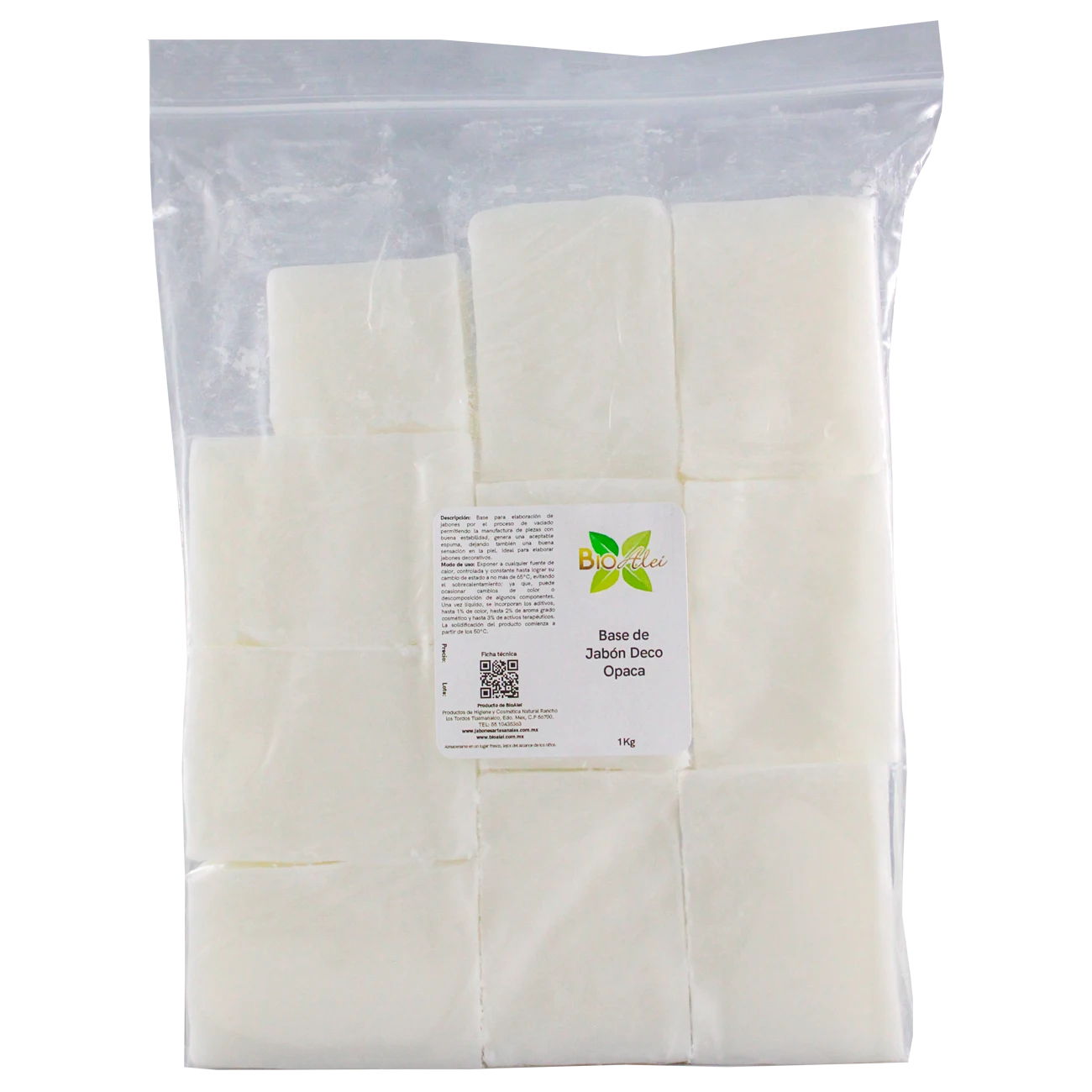 BASE DE JABON DECO OPACA 1 KG
