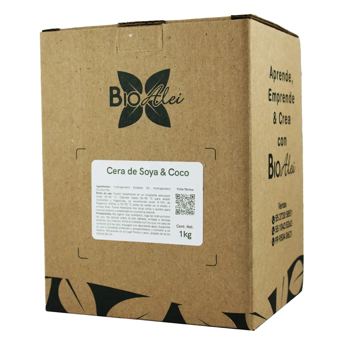 CERA DE SOYA & COCO 1KG