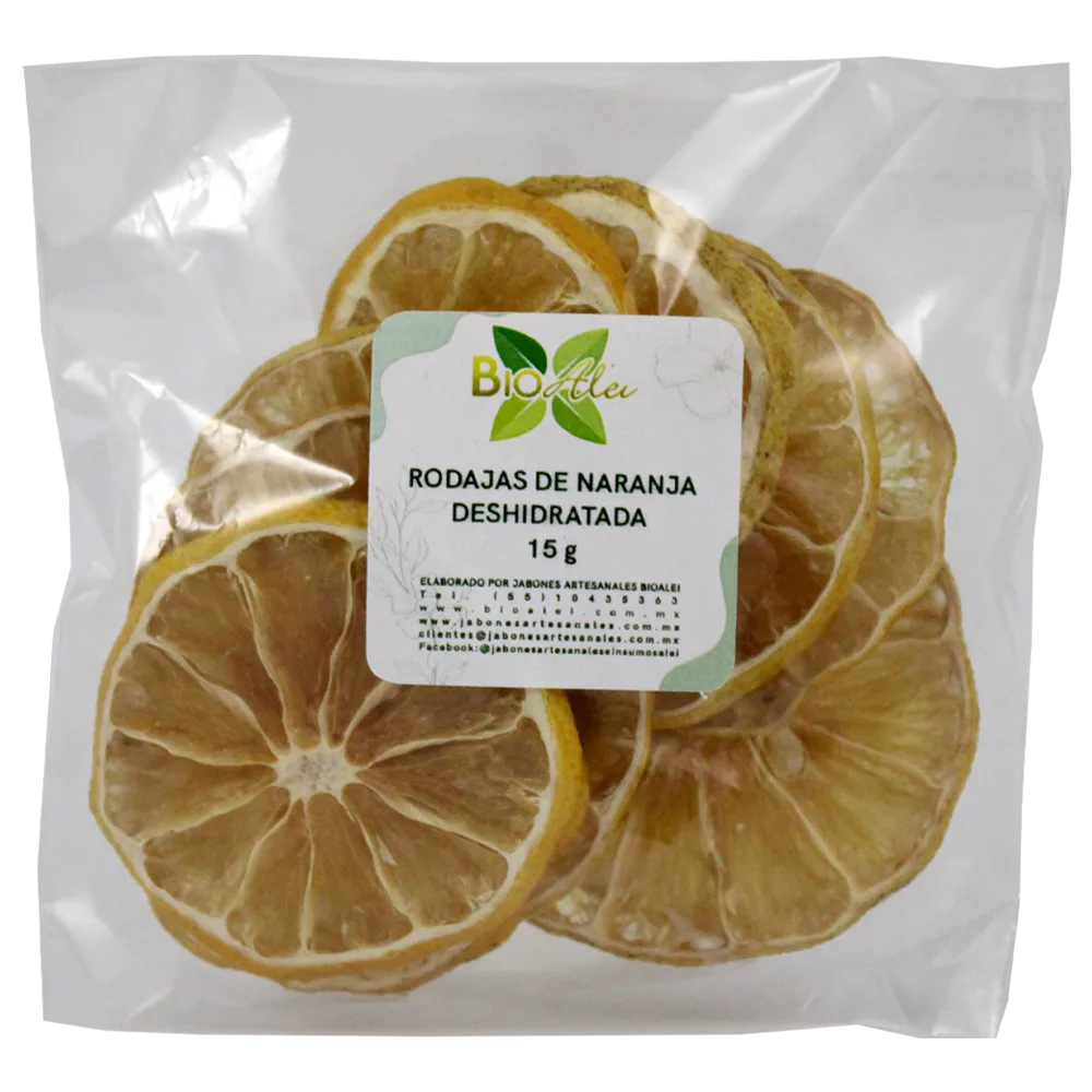 RODAJAS DE NARANJA DESHIDRATADA