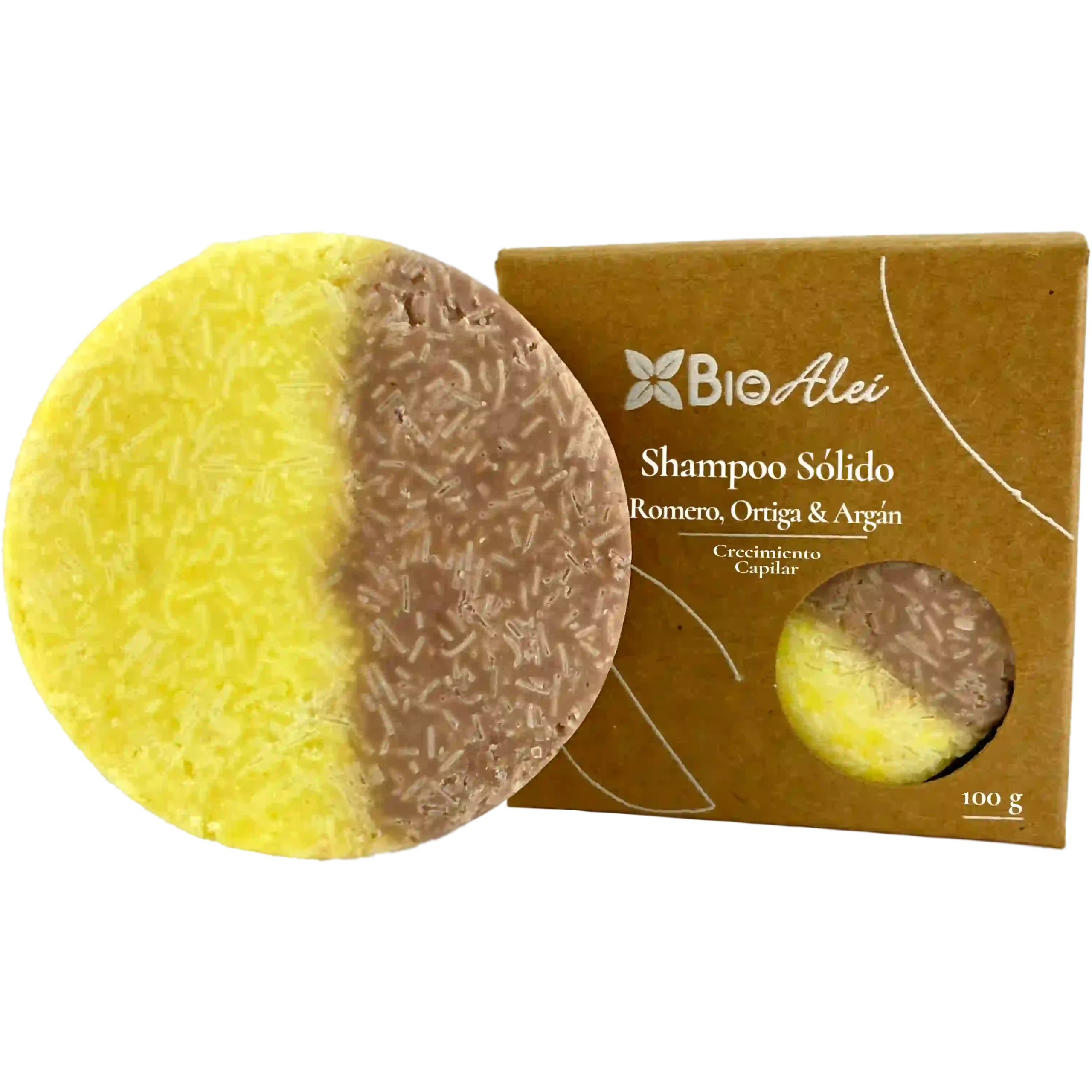 NLB SHAMPOO SOLIDO CAPILAR ROMERO, ORTIGA, ARGAN 100G
