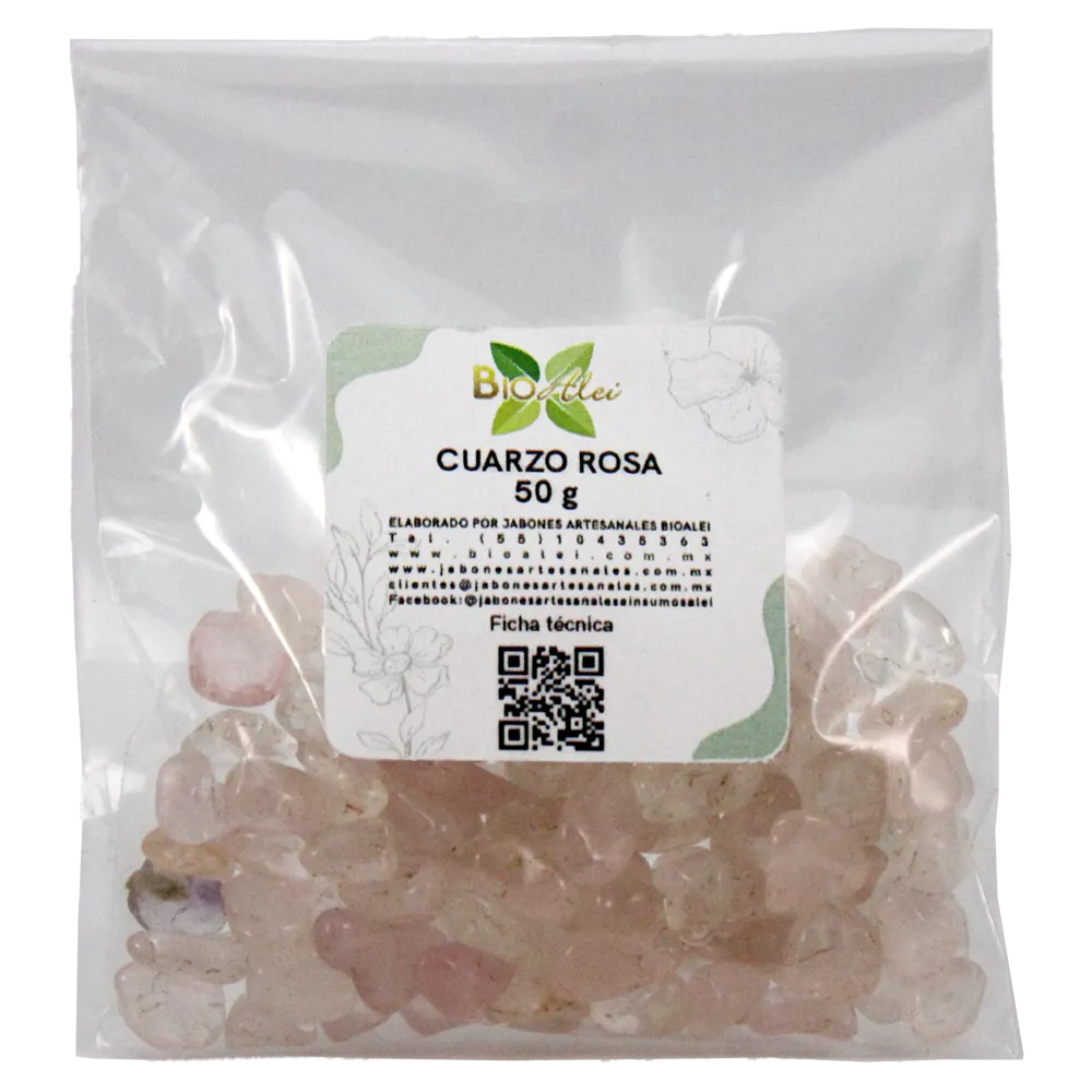CUARZO ROSA 50G
