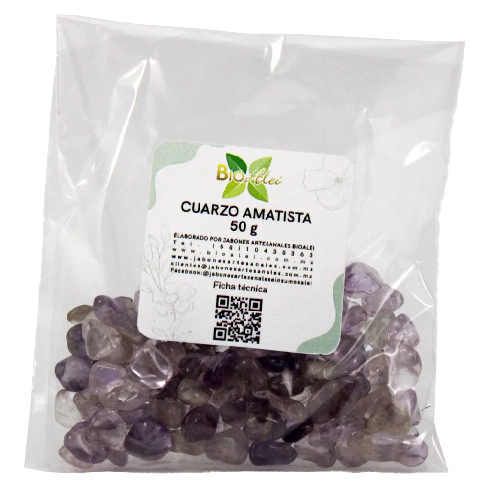 CUARZO AMATISTA (MORADO) 50G