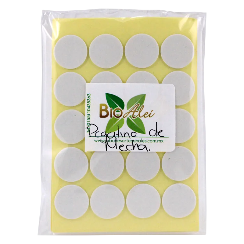 PEGATINA PARA PABILO (100 piezas)