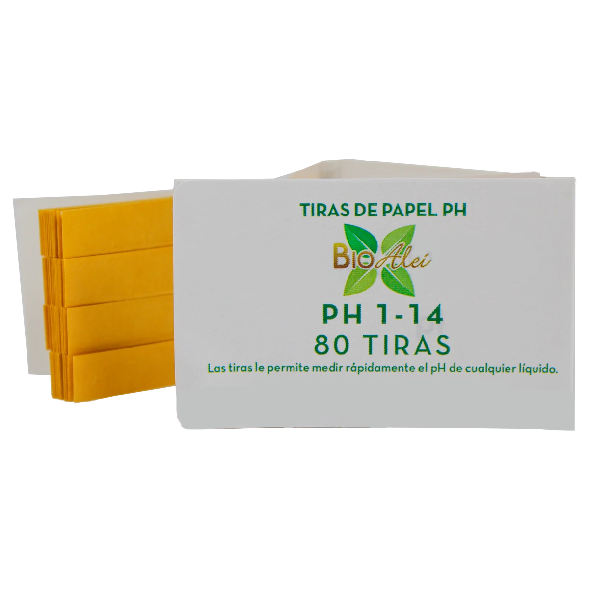 PAQUETE DE 80 TIRAS DE PAPEL pH