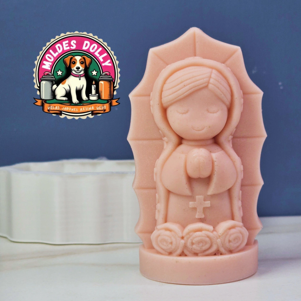 MOLDE VIRGEN FLORES 1 M 8.5 × 4.9 × 2.5 cm