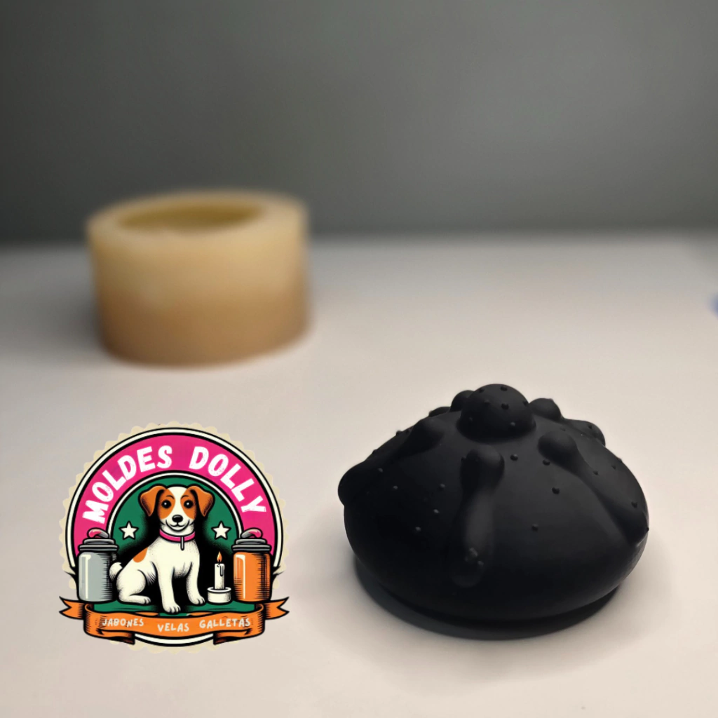 MOLDE PAN DE MUERTO Altura: 4cm Diametro:7cm