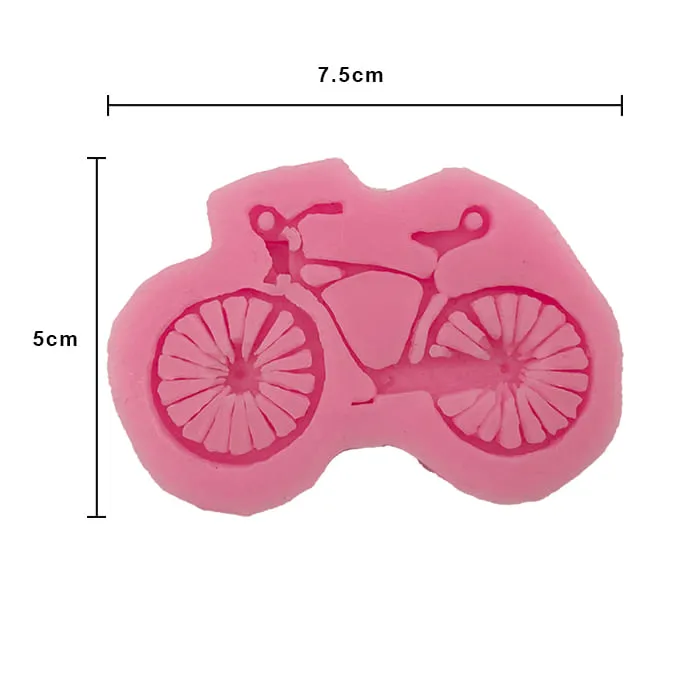 MOLDE DE SILICON BICICLETA
