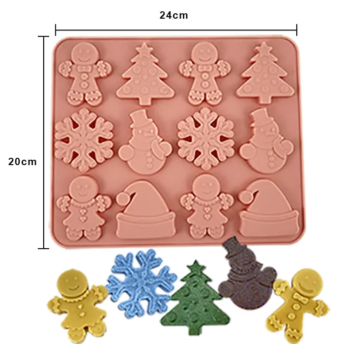 MOLDE DE SILICON DECEMBRINAS
