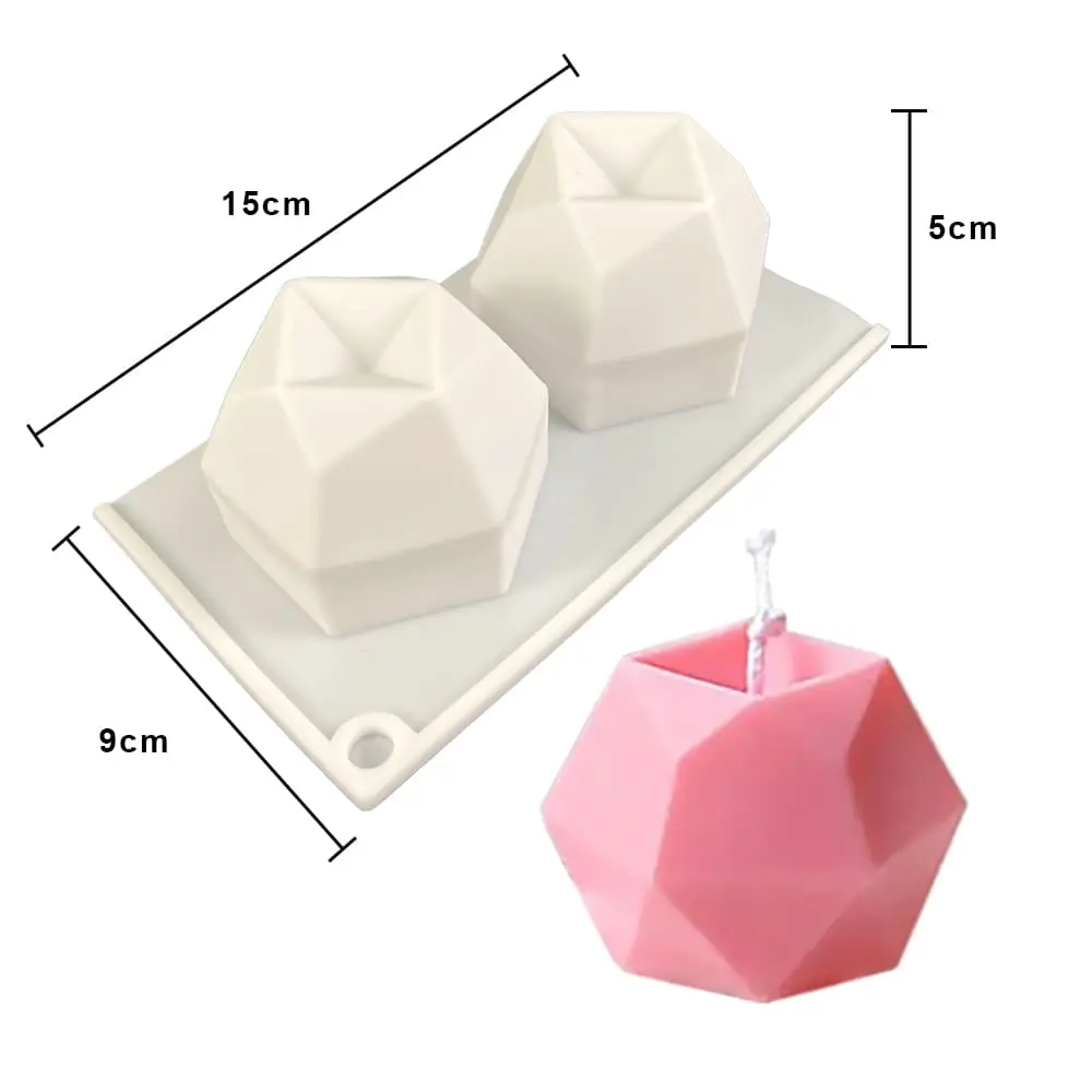 MOLDE DE SILICON DUO ROMBO