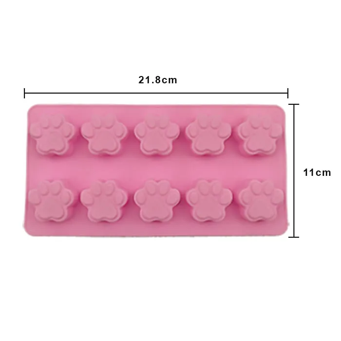 MOLDE DE SILICON MINI HUELLA 10 (3.5CM)
