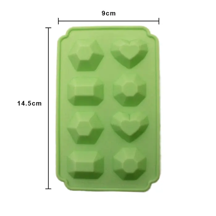 MOLDE DE SILICON MINI JOYAS 3D (3- 4CM 5-7GR C/U)