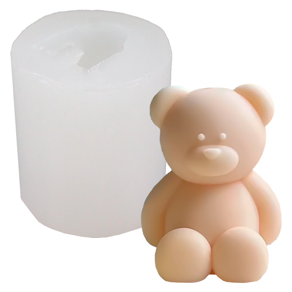 MOLDE DE SILICON OSITO PELUCHE