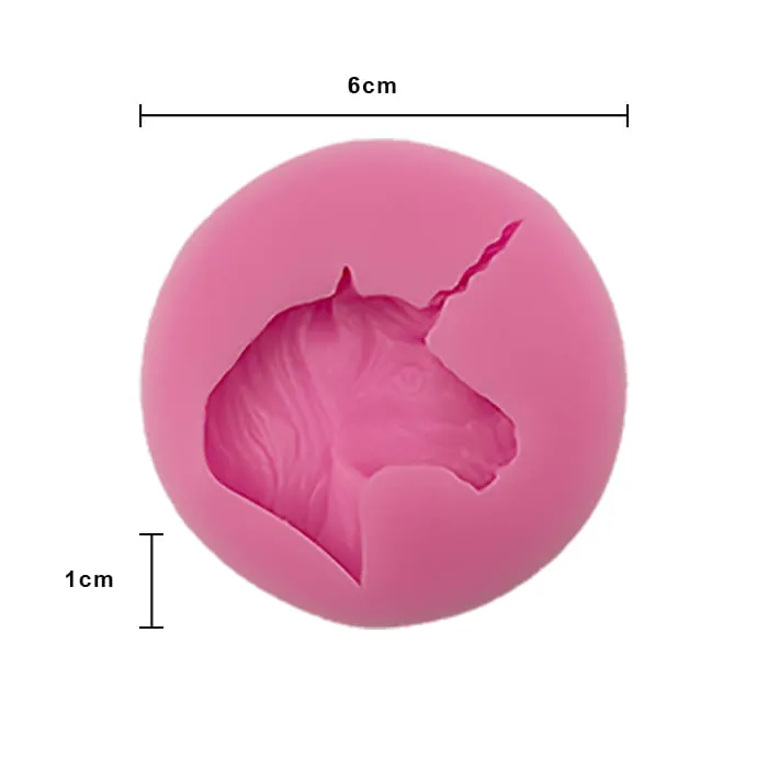 MOLDE DE SILICON UNICORNIO