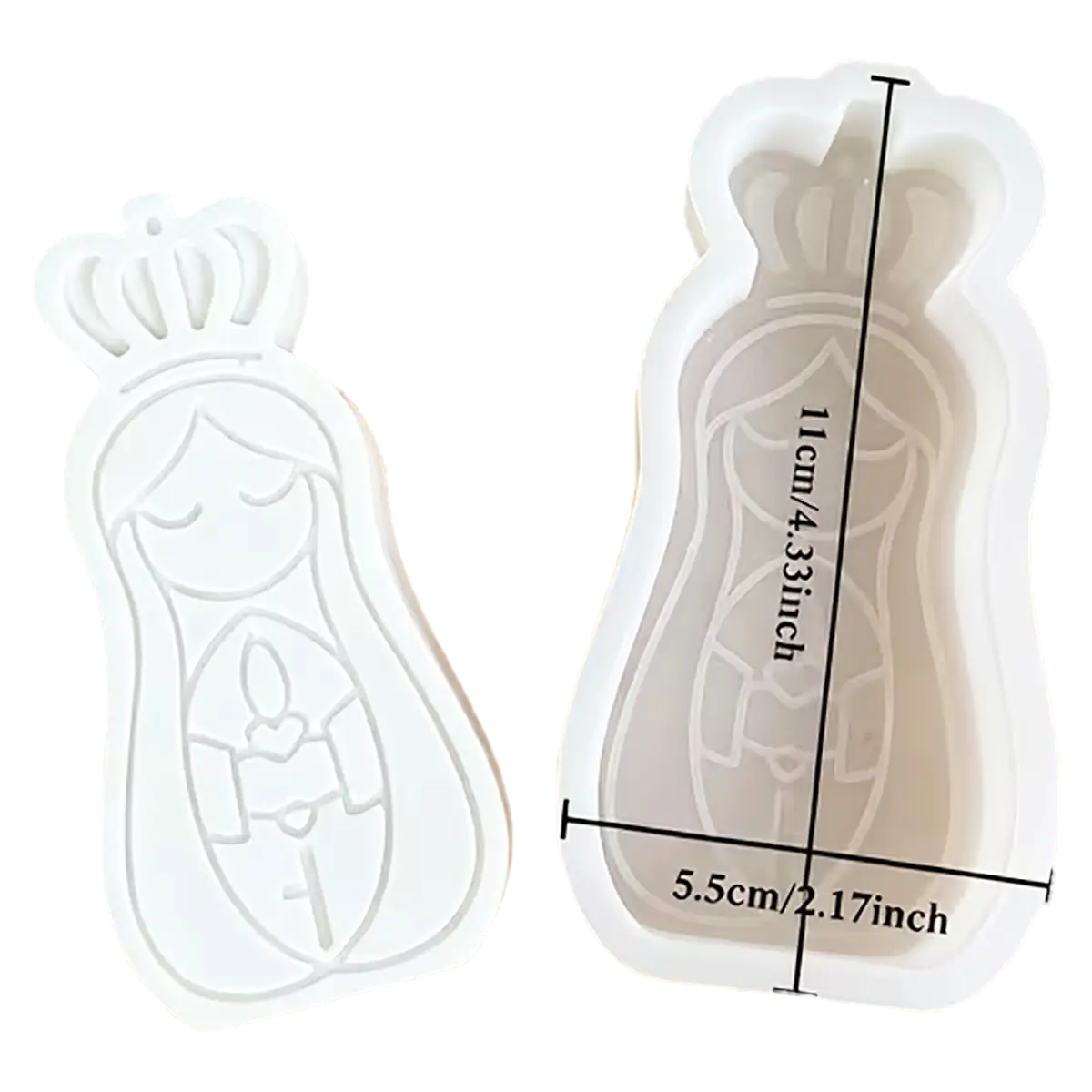 MOLDE SILICON VIRGENCITA PLEASE