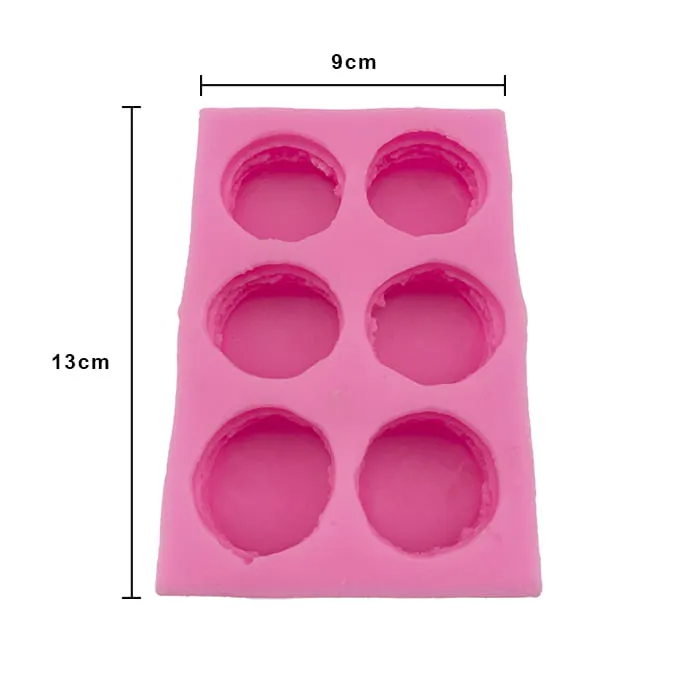 MOLDE SILICON DE MACARRON (3.6*2.2CM 20 GR)