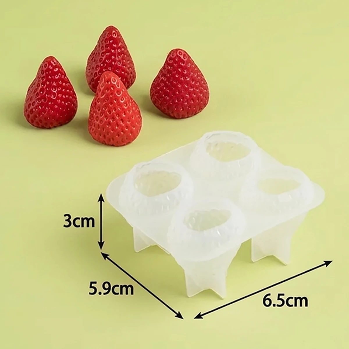 MOLDE SILICON FRESAS 3D