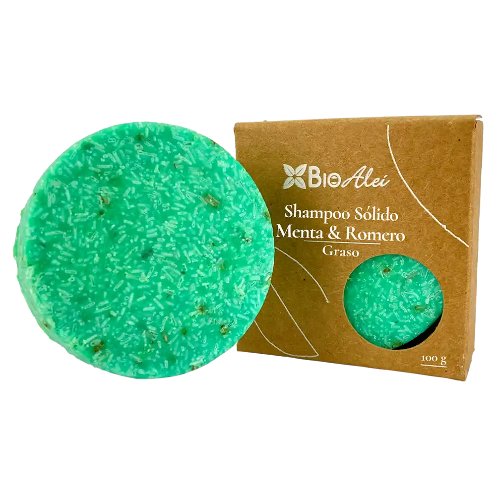 [NLBSHA31440] NLB SHAMPOO SOLIDO DE MENTA Y ROMERO 100 GR