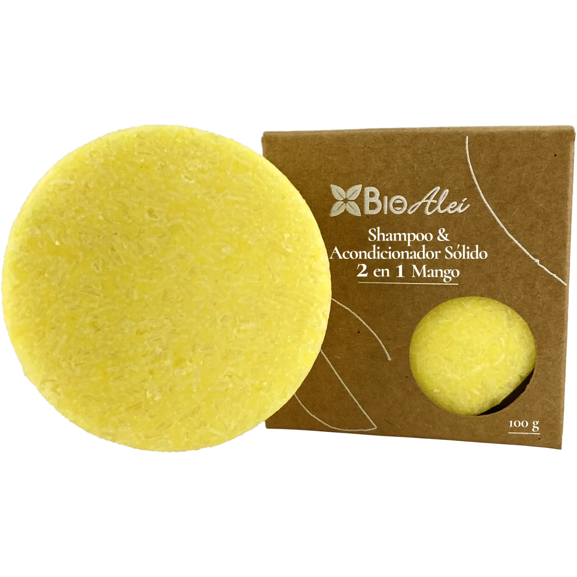 [NLBSHA10169] NLB SHAMPOO & ACONDICIONADOR SOLIDO MANGO 100 GR