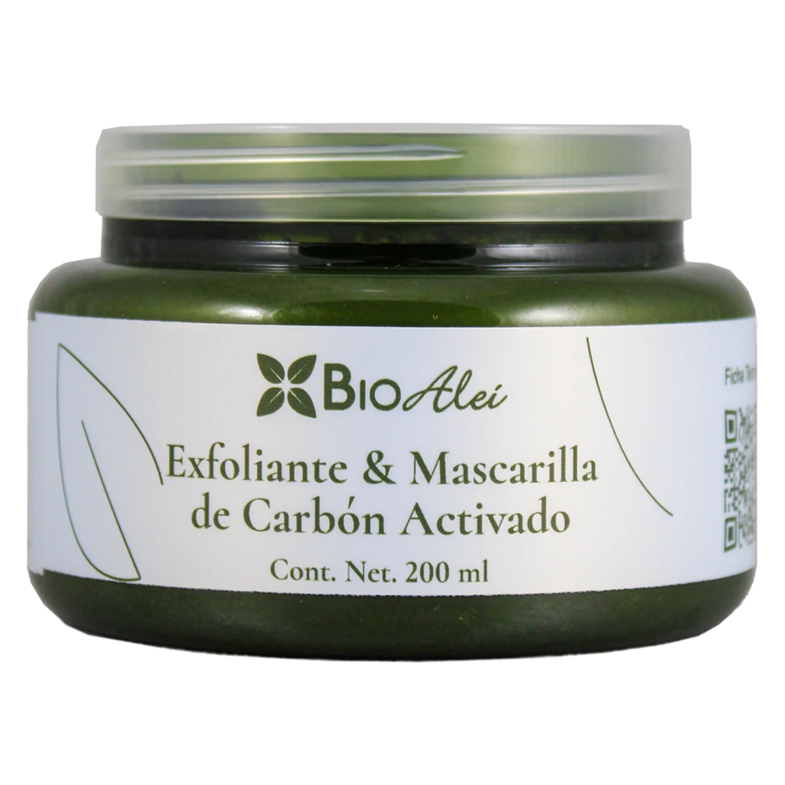NLB EXFOLIANTE & MASCARILLA DE CARBÓN ACTIVADO 200 ML