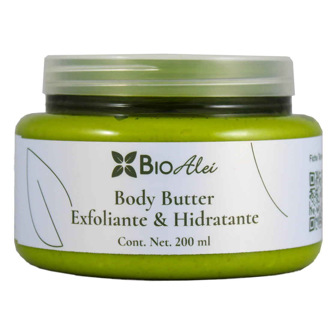 NLB BODY BUTTER HIDRATANTE & EXFOLIANTE (POR EXFOLIACIÓN MÉCANICA) 200 ML