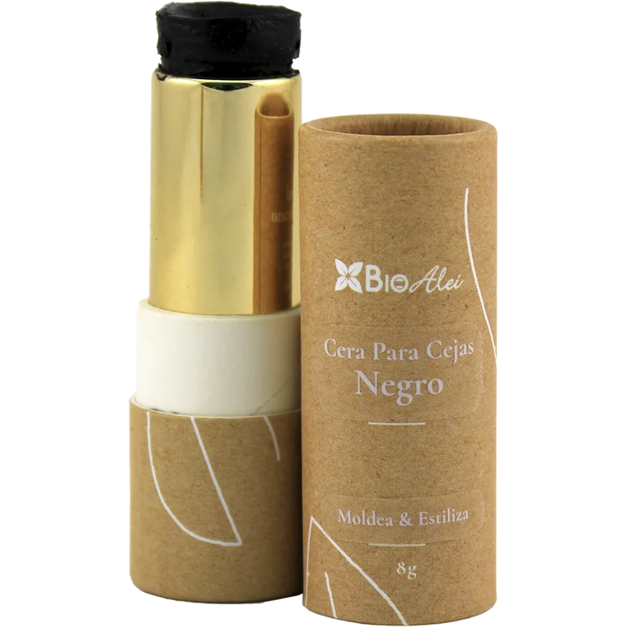 NLB SET CERA PARA CEJAS (1 CERA, 1 CEPILLO MOLDEADOR) 8 GR