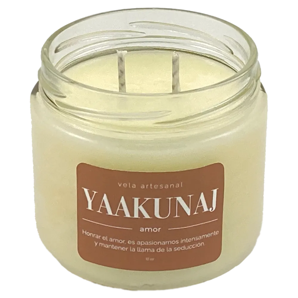 NLB VELA DE SOYA YAAKUNAJ (AMOR) 12 OZ