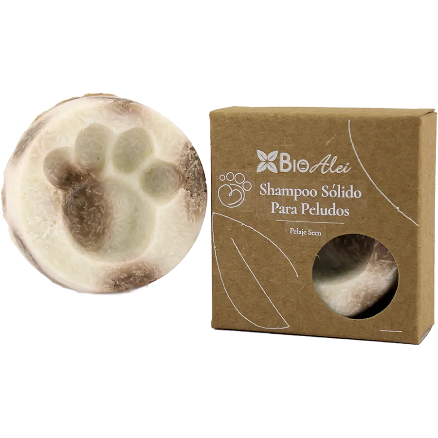 NLB SHAMPOO SOLIDO PARA PELUDOS PIELES SECAS 90 GR