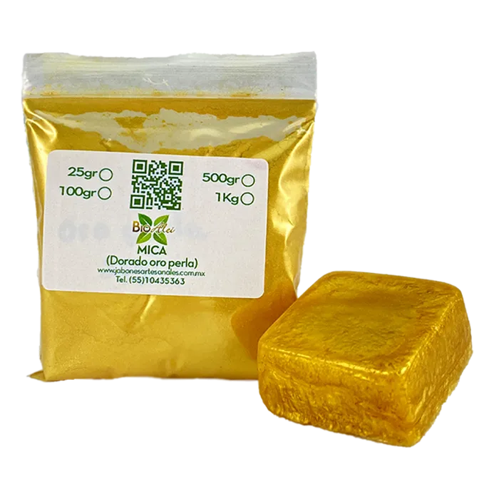 MICA DORADO ORO PERLA