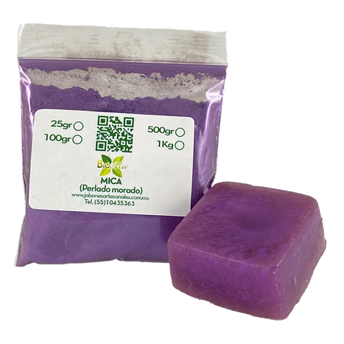 MICA PERLADO MORADO