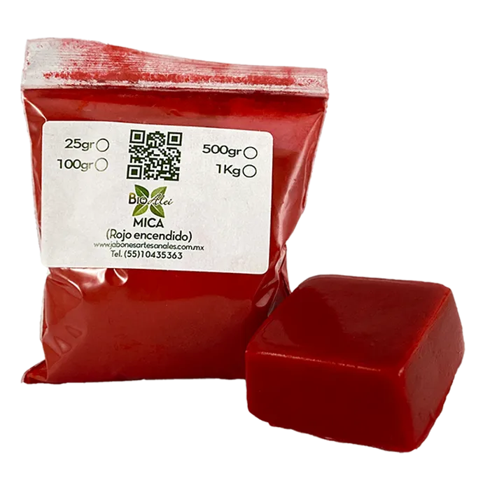 MICA ROJO ENCENDIDO