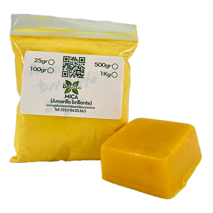 MICA AMARILLO BRILLANTE