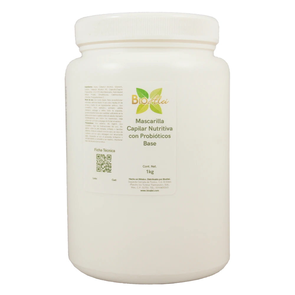 MASCARILLA CAPILAR NUTRITIVA CON PROBIOTICOS (BASE)