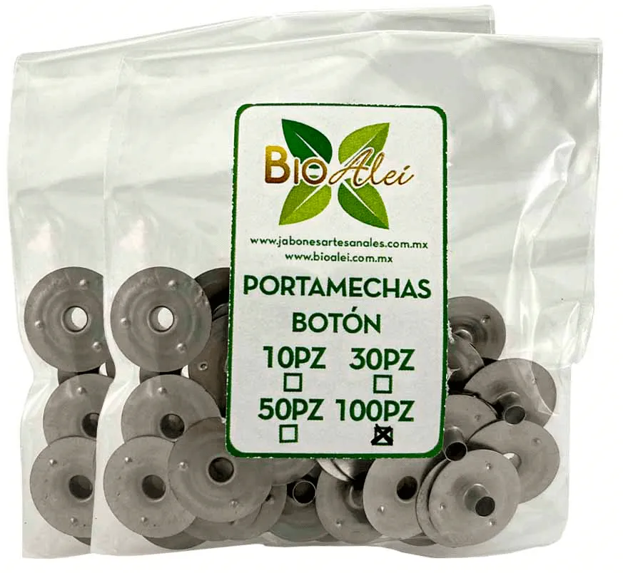 PORTAMECHA BOTON (DIAMETRO 1.4 CM, POPOTE 3 MM Y 3.4 CM ORIFICIO)