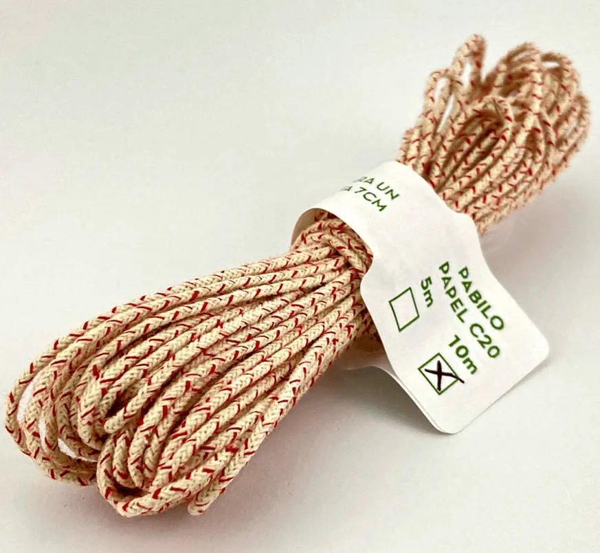 PABILO PAPEL C20 - (HASTA 7CM DE DIÁMETRO)