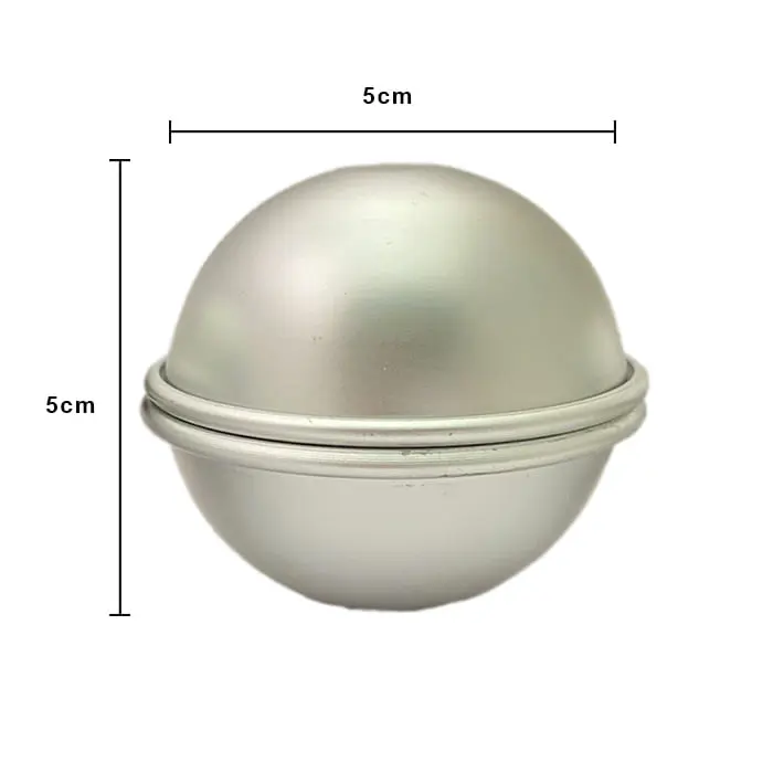 [INSMOL78071] MOLDE DE ESFERA ALUMINIO (6 CM)