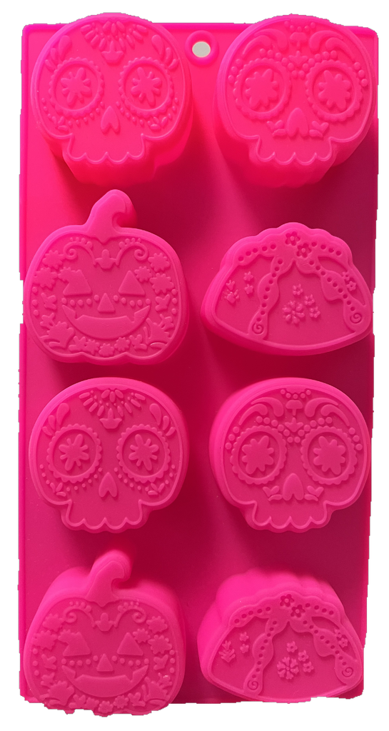 [H87-MOL-016] Molde pan y calavera